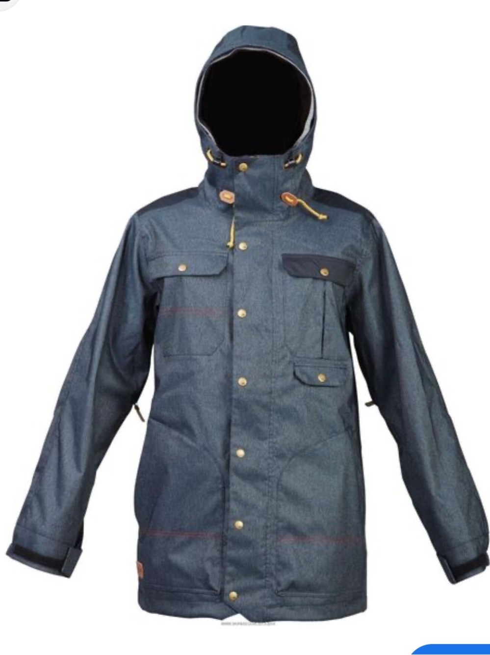 Analog snowboarding Denim Twill look 
Solitary Jacket - Men's